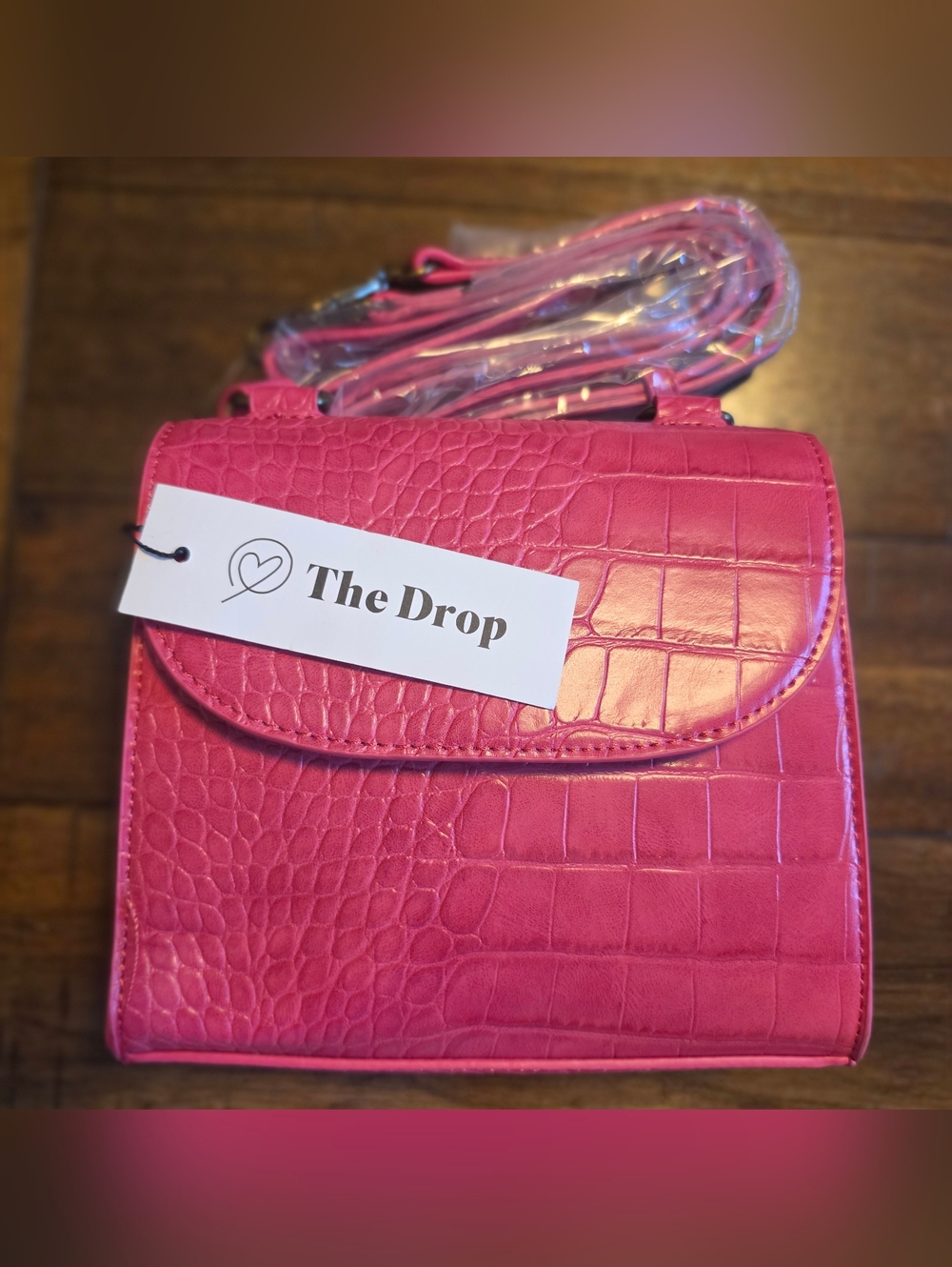 NWT The Drop Hot Pink Purse w/ Strap